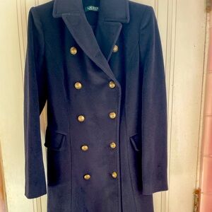 Elevate your winter wardrobe with this stunning Ralph Lauren overcoat.